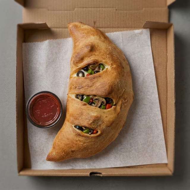 Vegetable Stromboli.