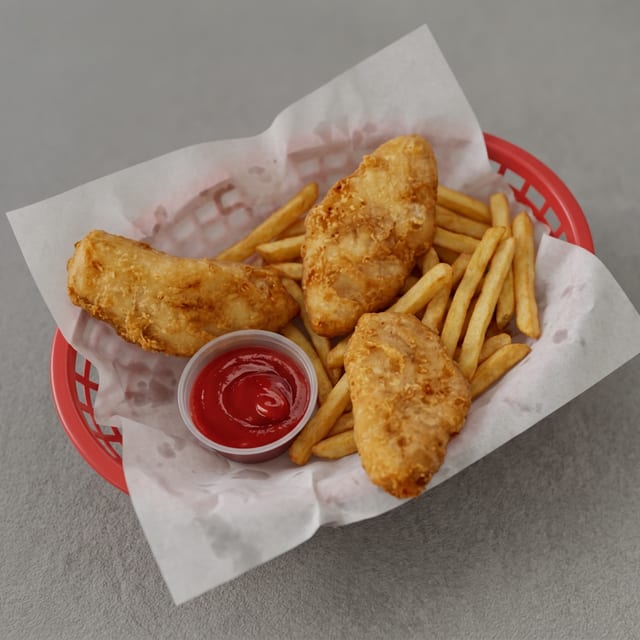 Fish and Chips Platter.