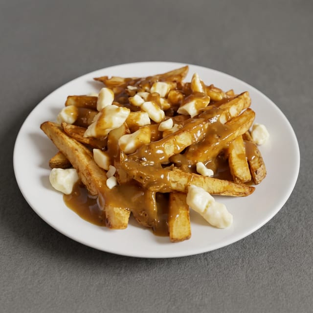 Side of French Fries with Gravy.