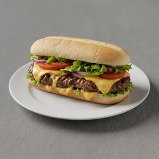 Cheeseburger Sub