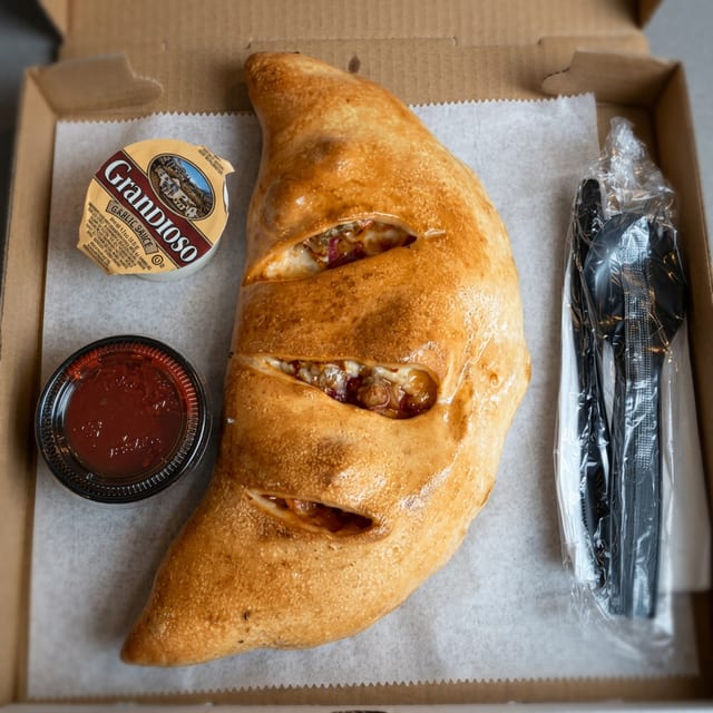Meat Lovers Stromboli.